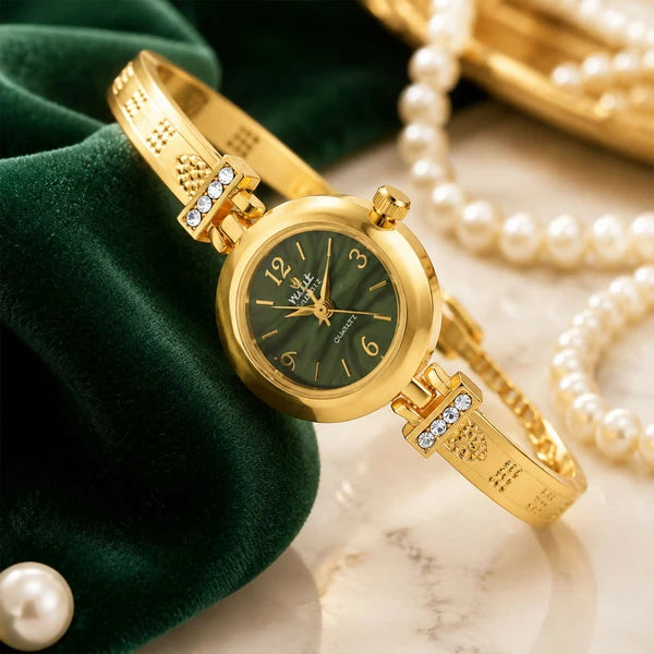Gold Plated Bracelet Watch