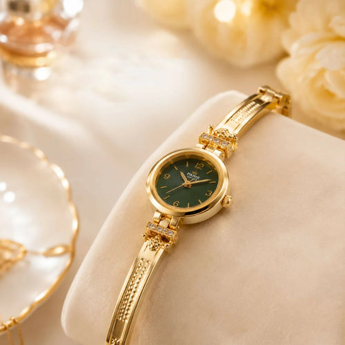 Gold Plated Bracelet Watch